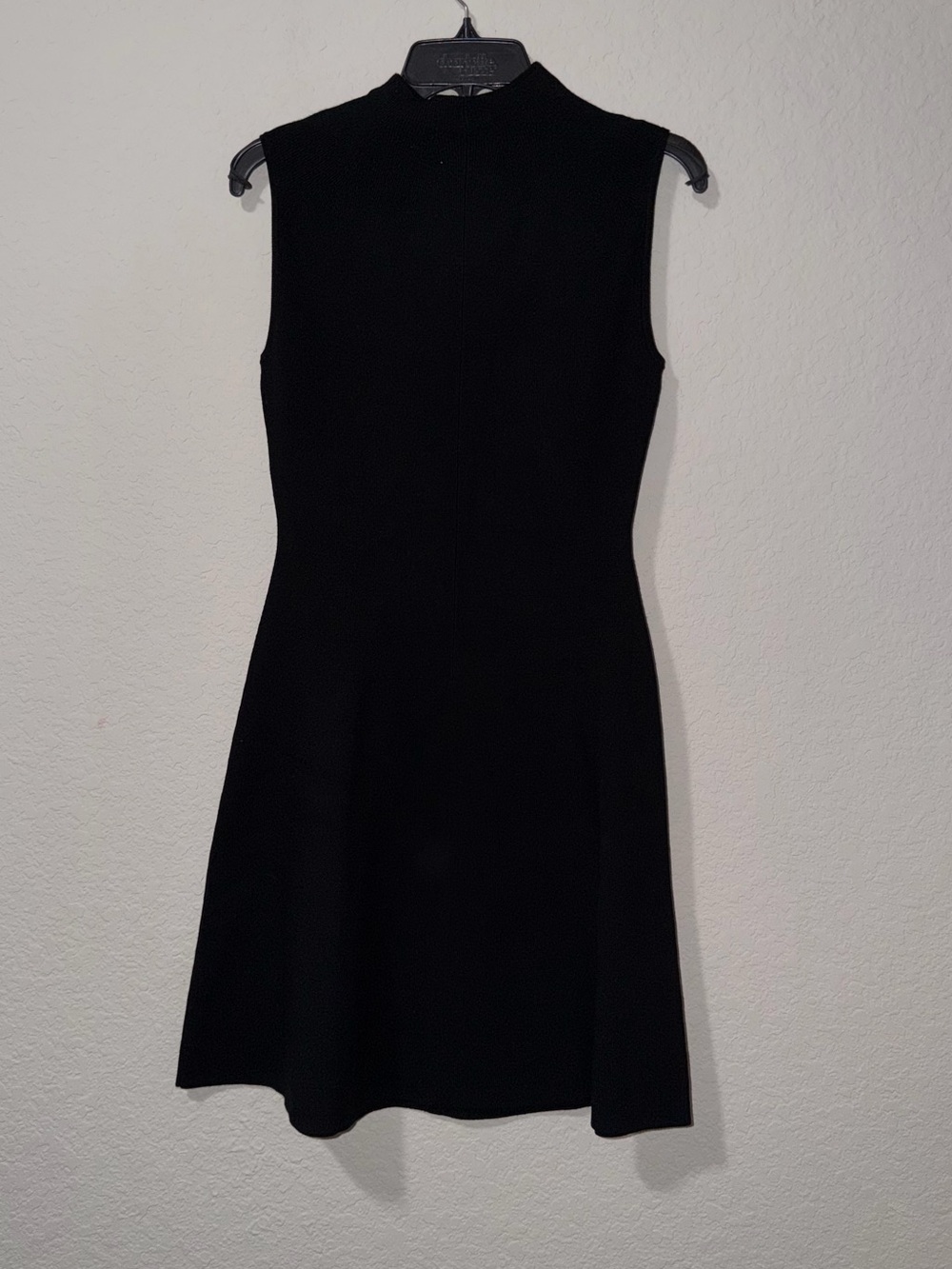 NWT Club Monaco Black Kaytee Sleeveless High-Neck Knit Dress - Picture 2 of 7